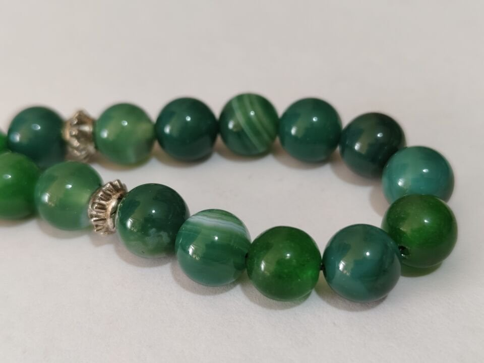 YEŞİL AKİK TAŞI 33'LÜK TESBİH