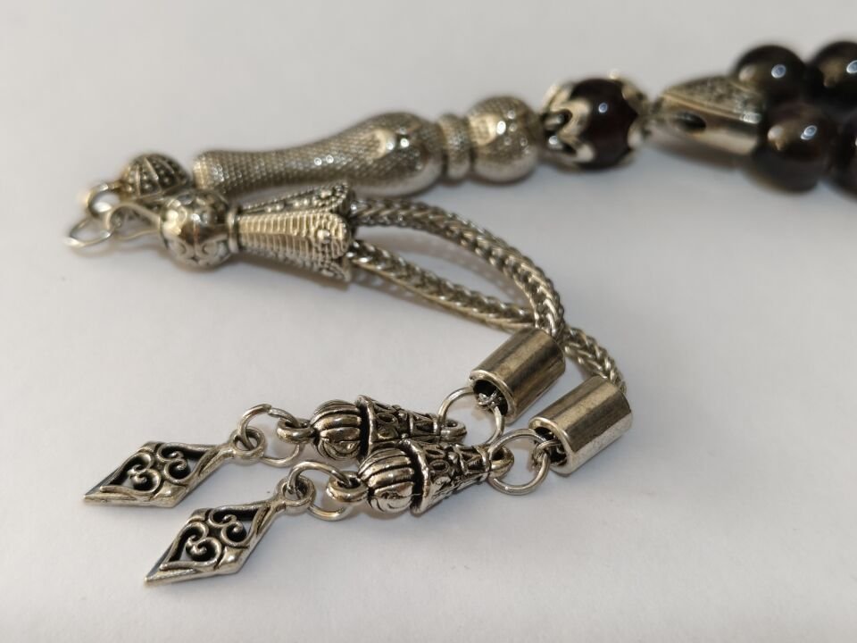 GARNET (LAL) TAŞI 33^'LÜK TESBİH