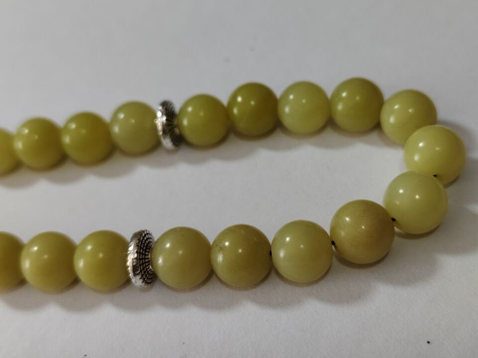 ZEBERCET (OLİVİN)TAŞI 33'LÜK TESBİH