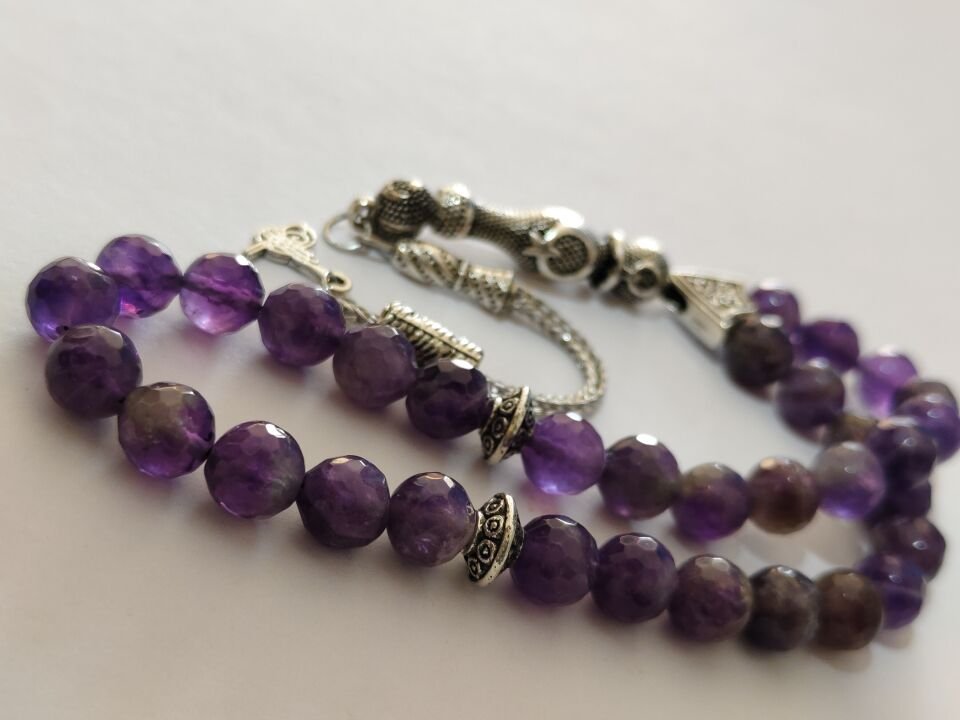 AMETİST TAŞI 33'LÜK TESBİH