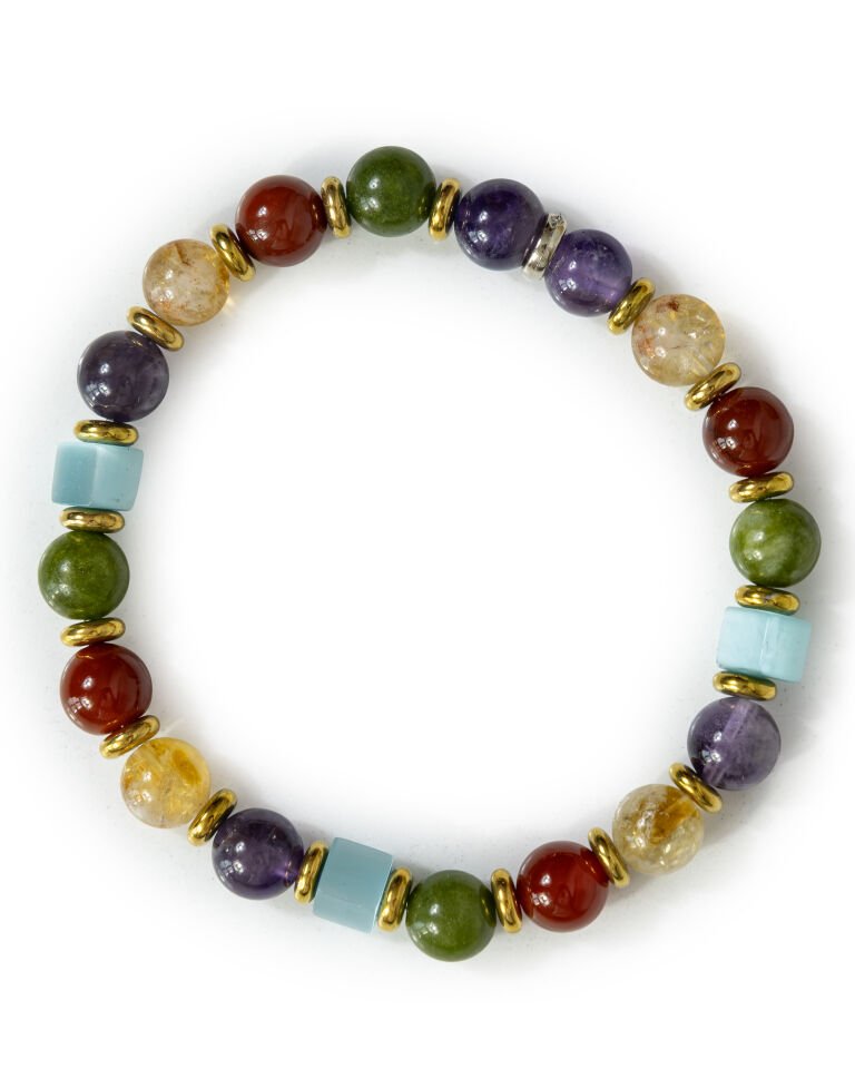 KOÇ BURCU ERKEK BAYAN DOĞAL TAŞ BİLEKLİK