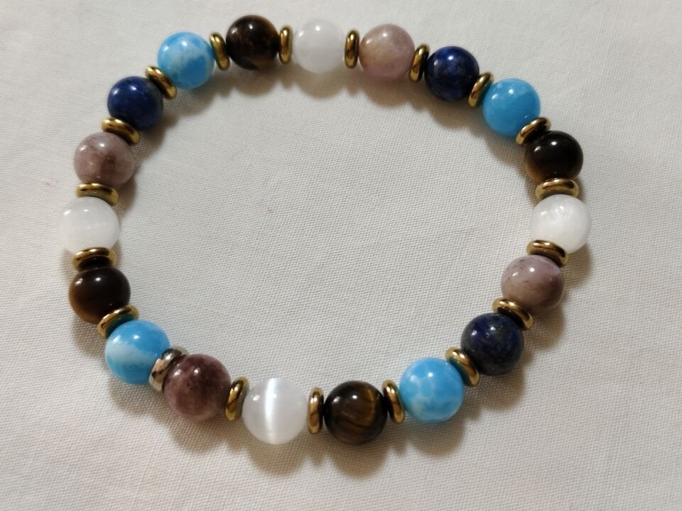 BOĞA  BURCU  KADIN ERKEK DOĞAL TAŞ BİLEKLİK