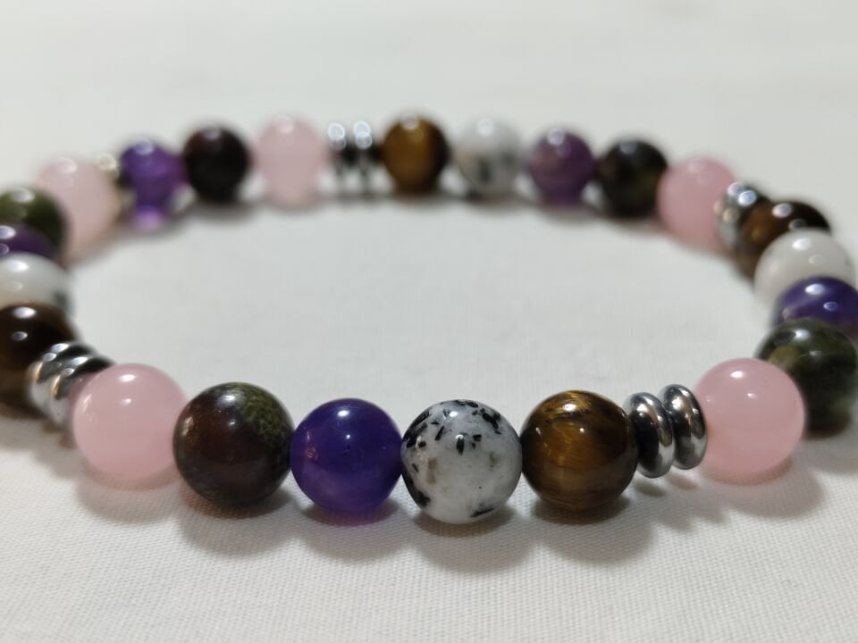 YENGEÇ BURCU ERKEK BAYAN DOĞAL TAŞ BİLEKLİK