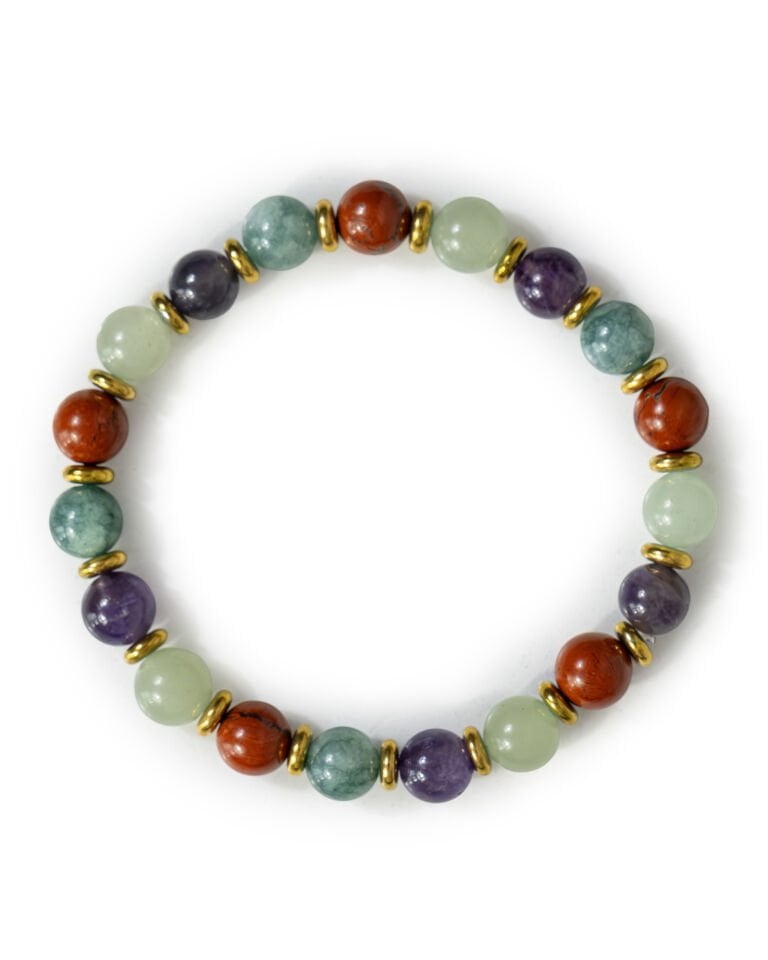 BAŞAK BURCU ERKEK BAYAN DOĞAL TAŞ BİLEKLİK