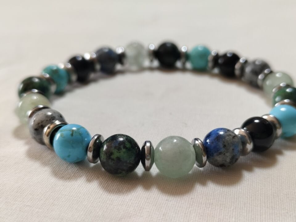 OĞLAK BURCU ERKEK BAYAN DOĞAL TAŞ BİLEKLİK