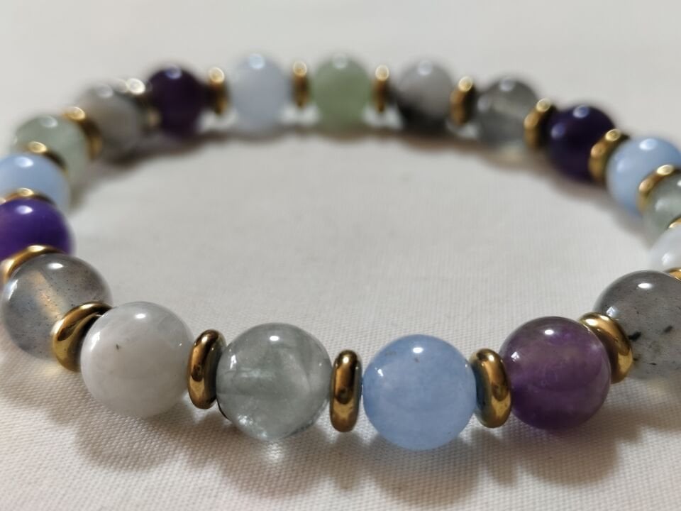 KOVA BURCU ERKEK BAYAN DOĞAL TAŞ BİLEKLİK