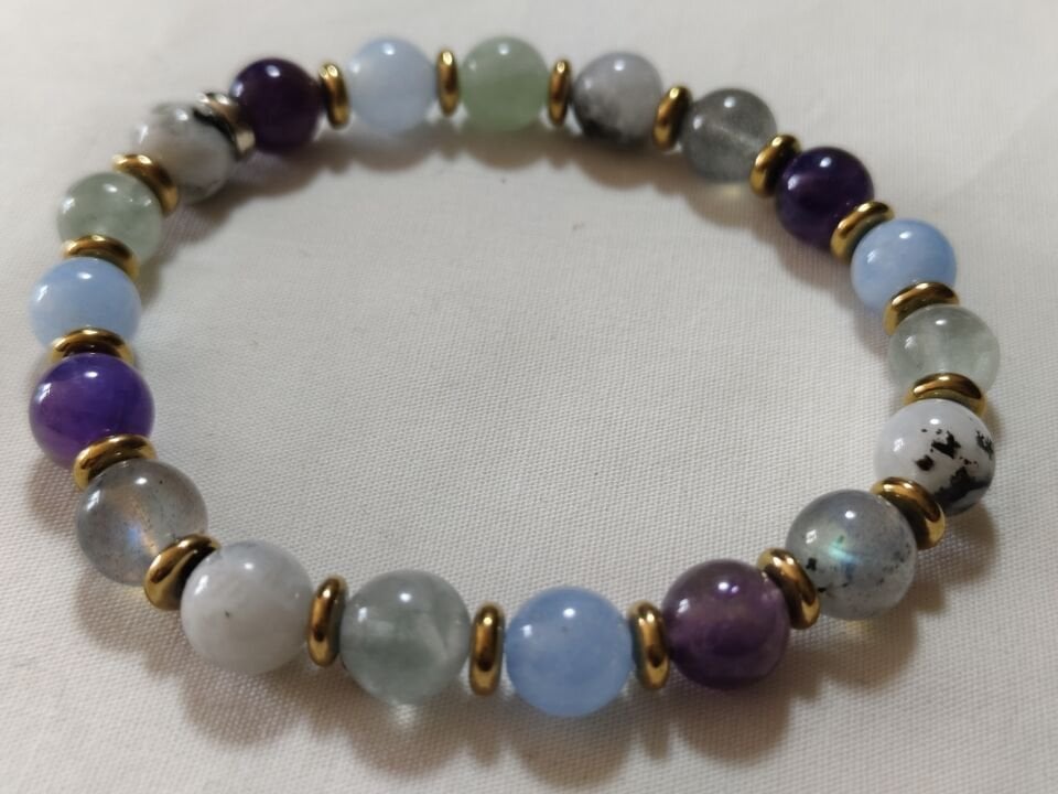 KOVA BURCU ERKEK BAYAN DOĞAL TAŞ BİLEKLİK