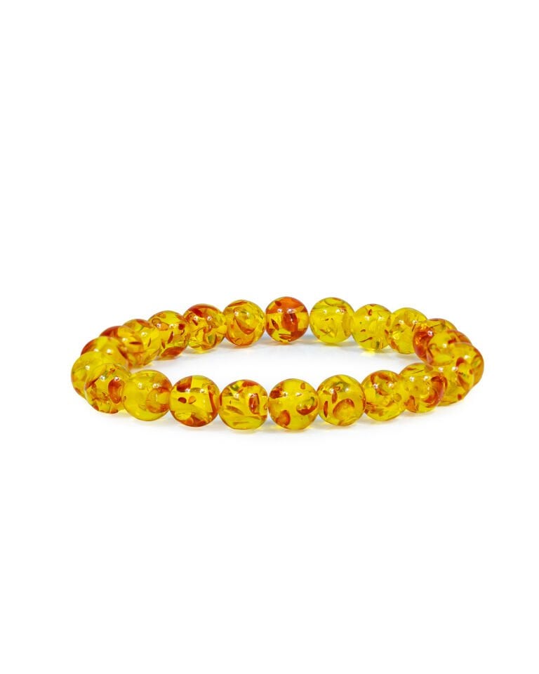 AMBER REÇİNESİ ŞIK  ERKEK- BAYAN UYUMLU BİLEKLİK