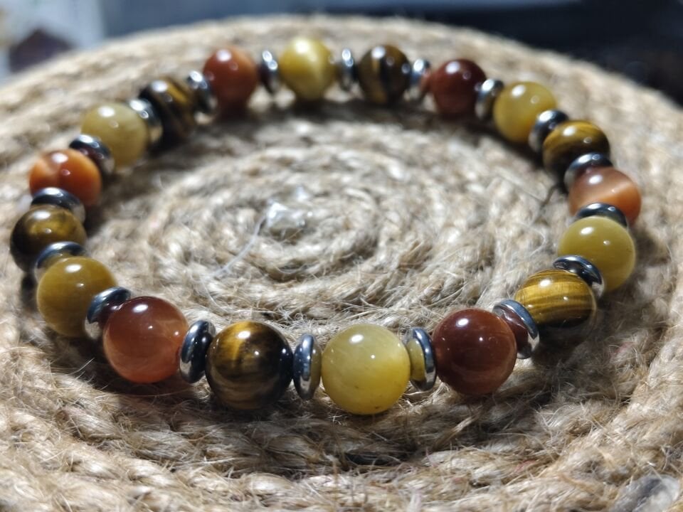 ÜÇ FARKLI KAPLAN GÖZÜ TAŞI BİR ARADA