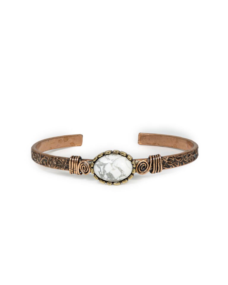 HAVLİT TAŞI BAYAN BAKIR BİLEKLİK