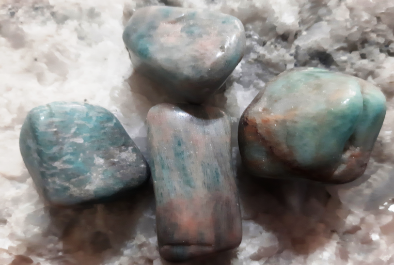 NATUREL GERÇEK AMAZONİT HAM TAŞ