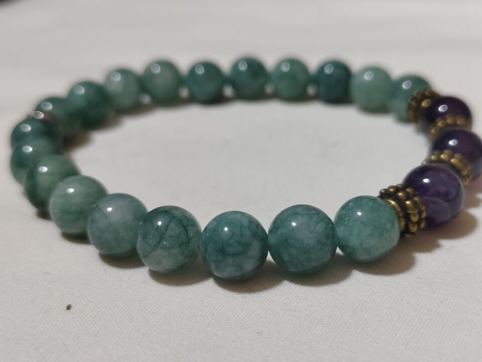 YOSUN AKİK- AMETİST BİLEKLİK