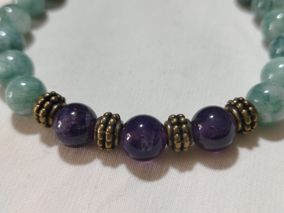 YOSUN AKİK- AMETİST BİLEKLİK