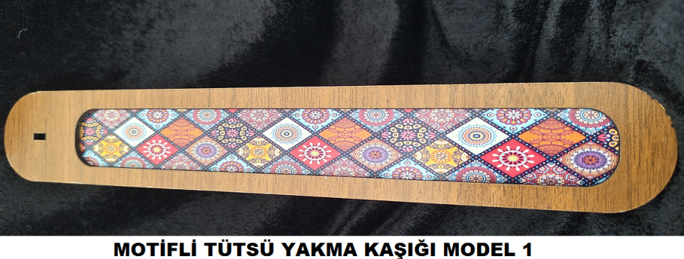 MOTİFLİ TÜTSÜ  ÇUBUĞU YAKMA KAŞIĞI 3 FARKLI MODEL SEÇENEĞİ İLE