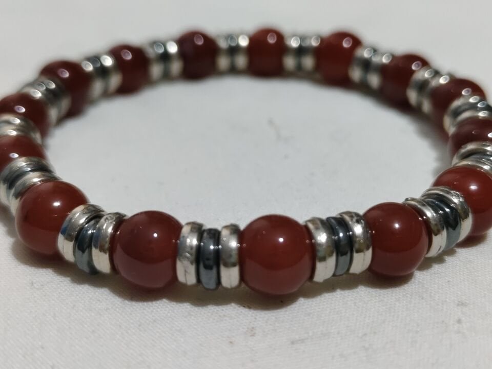 KARNELYEN AKİK VE NECEF TAŞI BAYAN  BİLEKLİK