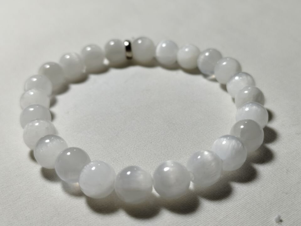 SELENİT TAŞI BİLEKLİK