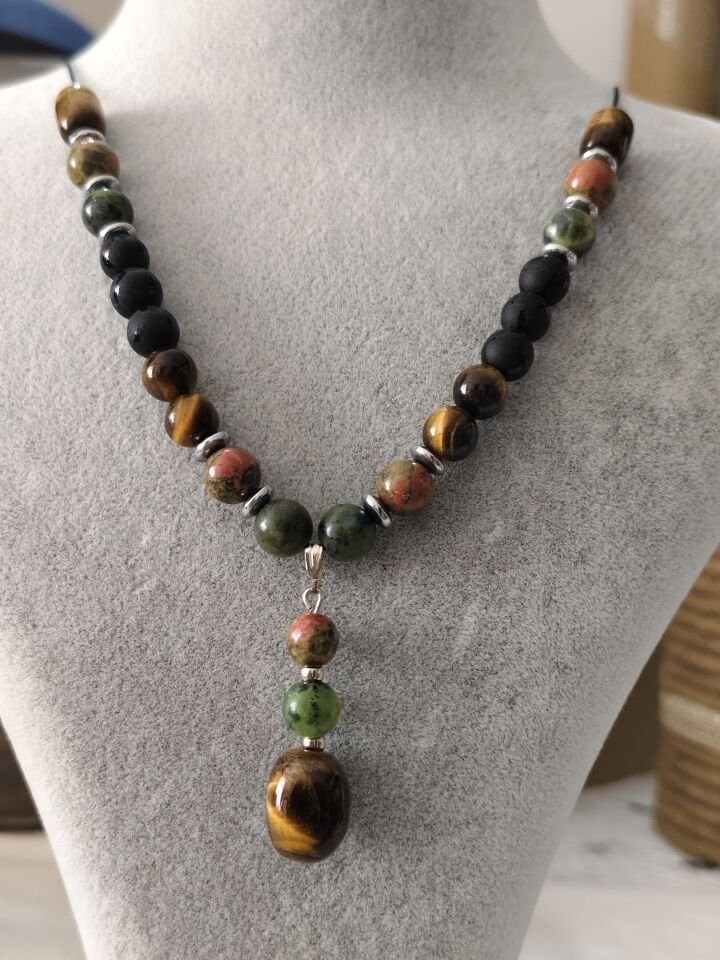 NAZARA VE NEGATİF ENERJİLERE KARŞI ERKEK VE BAYANA UYGUN  KALKAN KOLYE