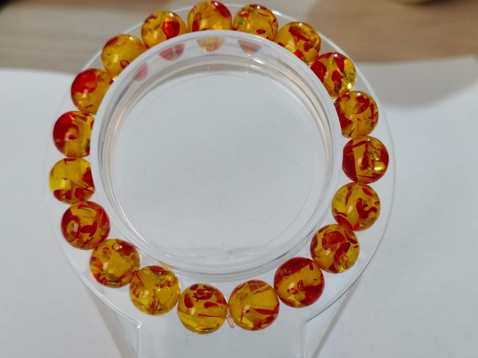 AMBER REÇİNESİ BİLEKLİK